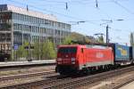 189 055 mit einen walter  richtung augsburg am 29.04.2012 in m�nchen heimeranplatz