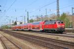 218 418 schiebt ihren re nach m�nchen heimeranplatz am 29.04.2012